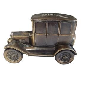 Banthrico Quincy Florida Souvenir car Metal Model T Ford Citizens Bank and Trust